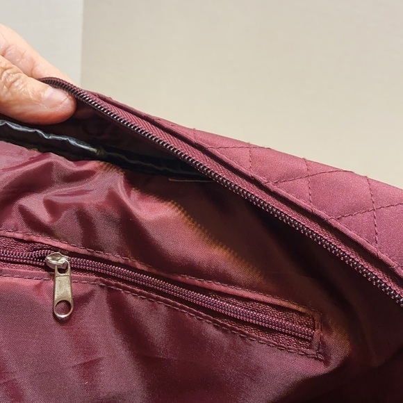 Bon-Ton exclusive wine colored hand Bag - Picture 7 of 9